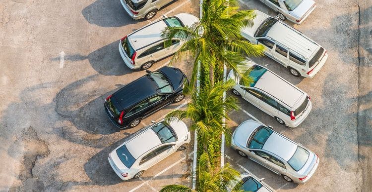 Parking lots in the UAE